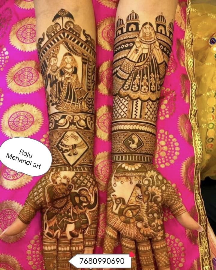 Raju Mehendi & Tatoo Studio services in Telangana
